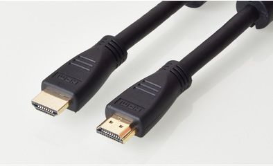 定制HDMI CABLE线长线 高清电视连接线 两端加抗干扰磁环hdmi线